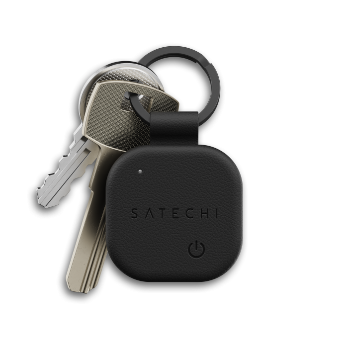 Satechi Vegan-leather Findall Keychain - Black [6]