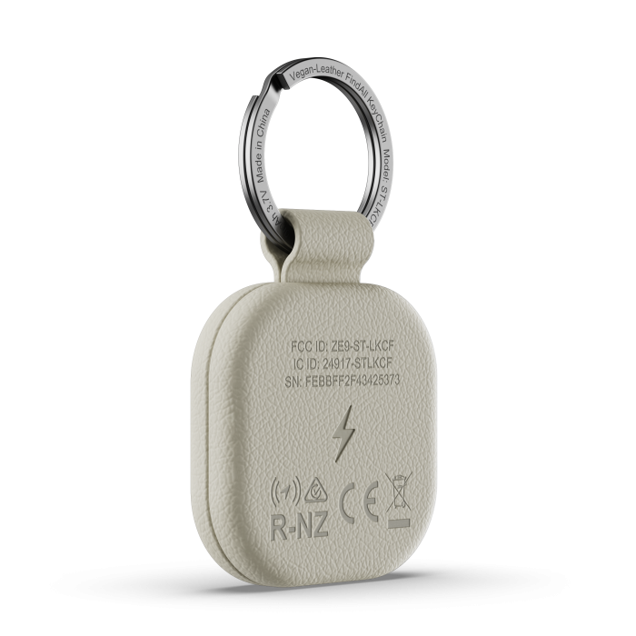 Satechi Vegan-leather Findall Keychain - Sand [3]