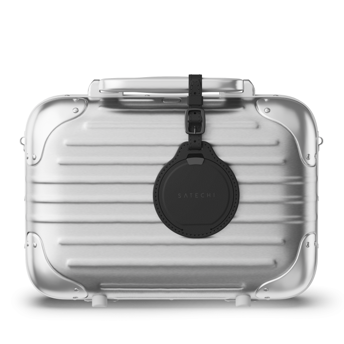 Satechi Vegan-Leather FindAll Luggage Tag - Black [3]