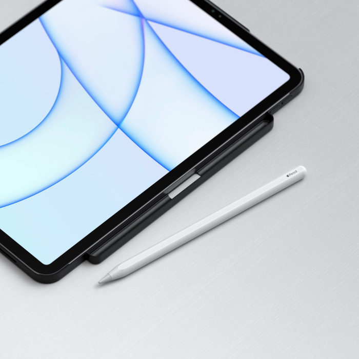 Satechi Vegan-Leather Magnetic Case For iPad Pro 12.9inch - Black [4]