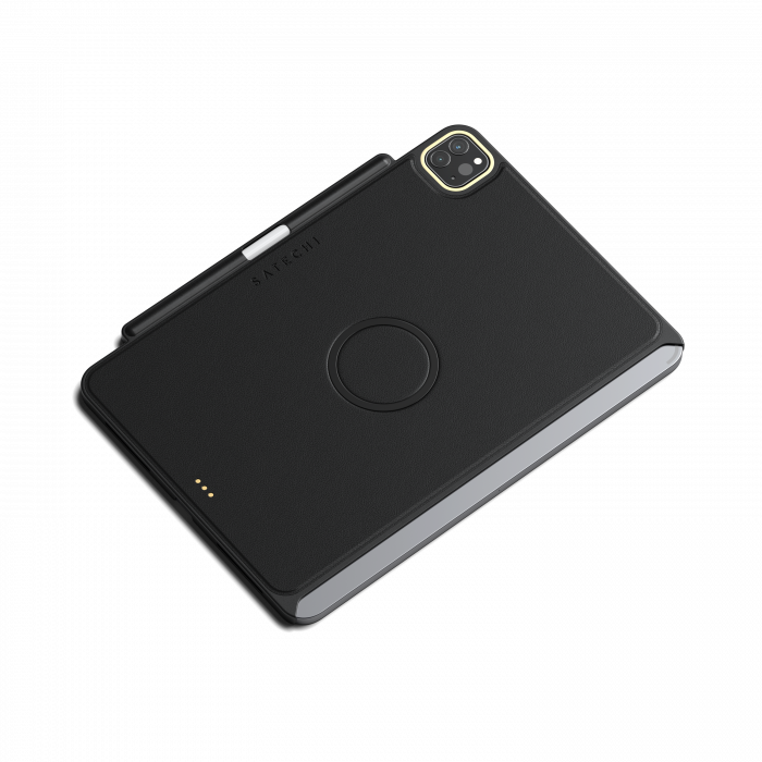 Satechi Vegan-Leather Magnetic Case For iPad Pro 12.9inch - Black [1]