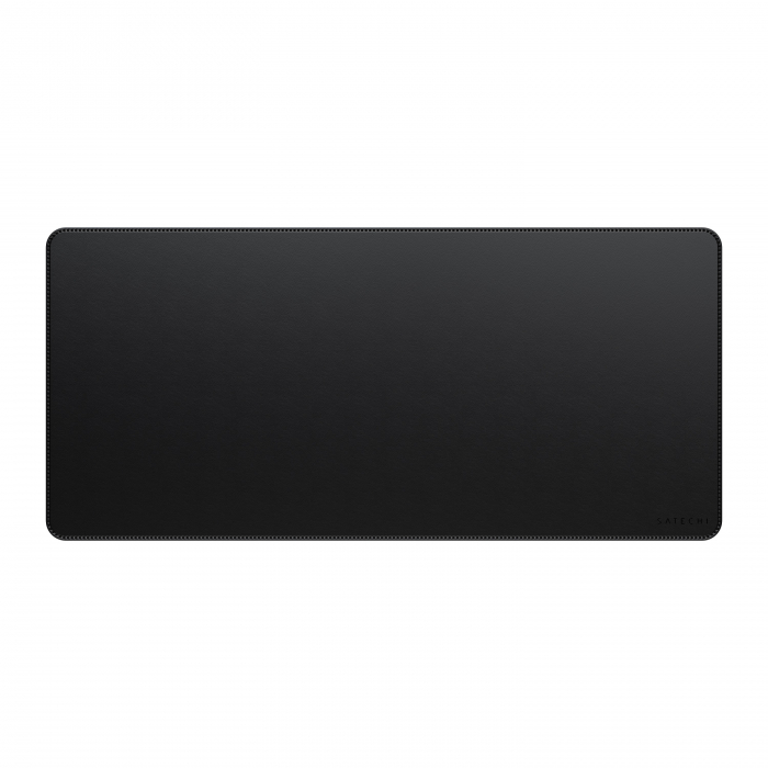 Satechi Vegan-Leather Premium Desk Mat - Black [2]