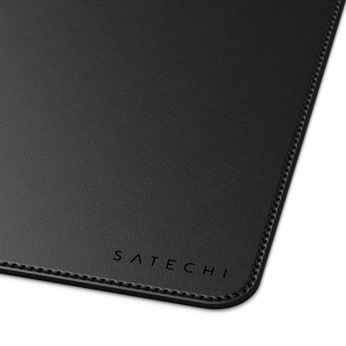 Satechi Vegan-Leather Premium Desk Mat - Black [3]