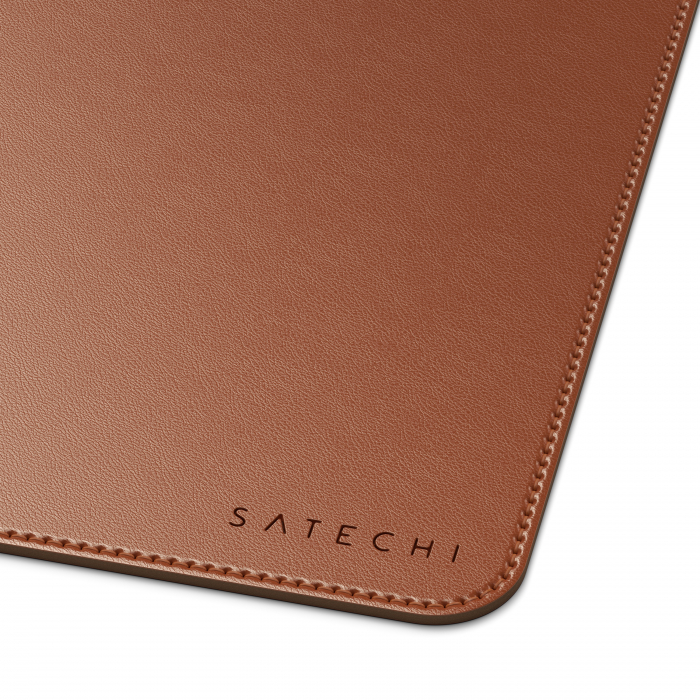 Satechi Vegan-Leather Premium Desk Mat - Brown [4]