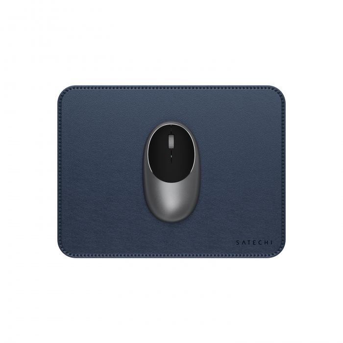 Satechi Vegan-Leather Premium Mouse Pad - Blue [2]