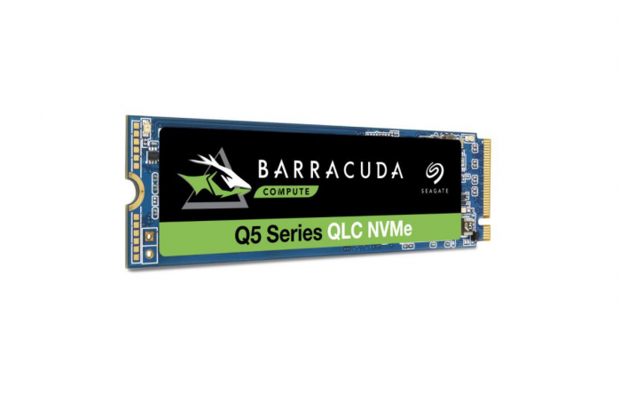 SSD SEAGATE BarraCuda Q5 500GB M.2 2280-S2 PCIe Gen3 x4 NVMe 1.3, Read/Write: 2300/900 MBps, TBW 119 [3]