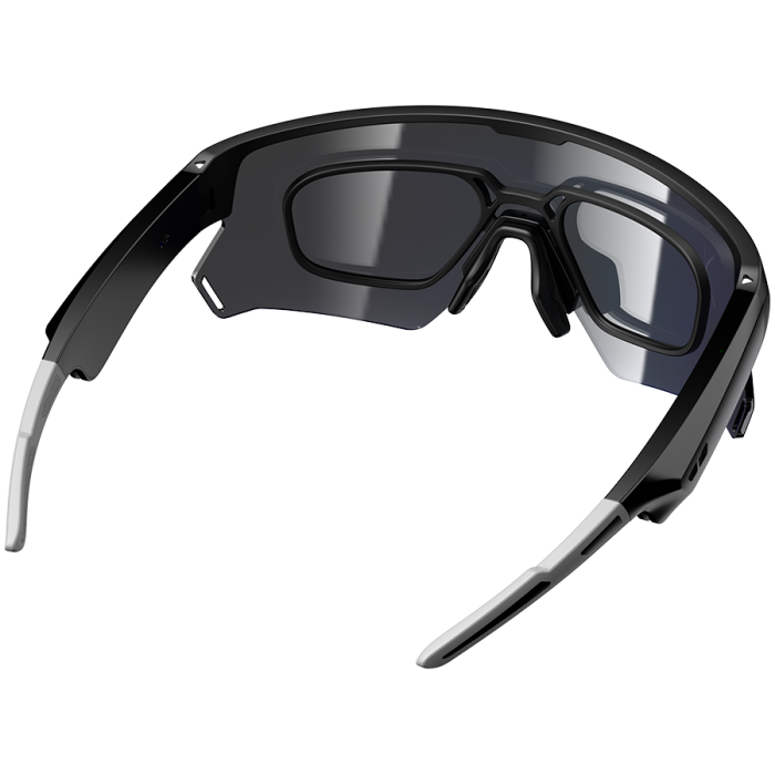 Smart Glasses Blackview D2 Sunglasses lenses Chips Jerry AD6976D4 8Mb 240mAh BT 5.1 APP HeyCyan ENC AI Lesten to music IP54 155x60x70mm Black [7]