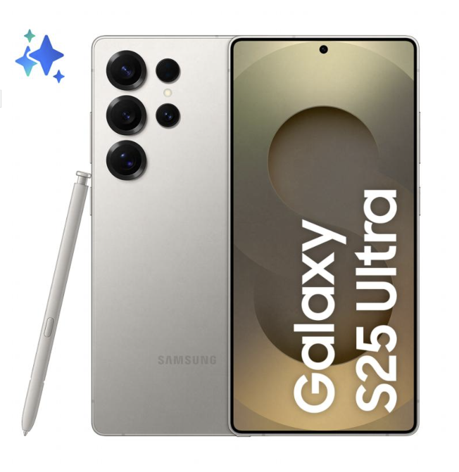 Smartphone Samsung Galaxy S25 Ultra, 1TB, 12GB RAM, Dual SIM, 5G, 5-Camere, Gray [1]