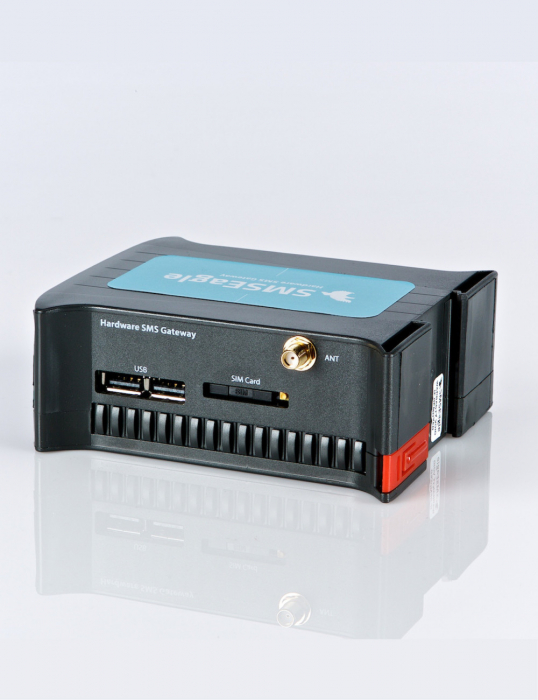 SMSEagle NXS-9700 3G - modem device, sending/receiving throughput up to 30 SMS/min [5]