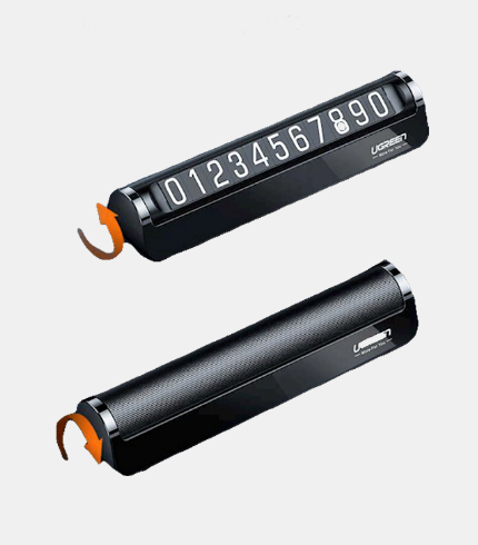 SUPORT dual numar de telefon parbriz Ugreen, \\"LP178\\" posibilitate doua numere, negru \\"60326\\" - 6957303863266 [2]