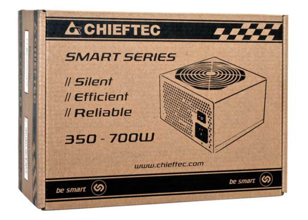 SURSA CHIEFTEC 500W (real), Smart series, fan 12cm, eficienta >85%, 1x CPU 4, 1x PCI-E (6+2), 3x SATA "GPS-500A8" [4]