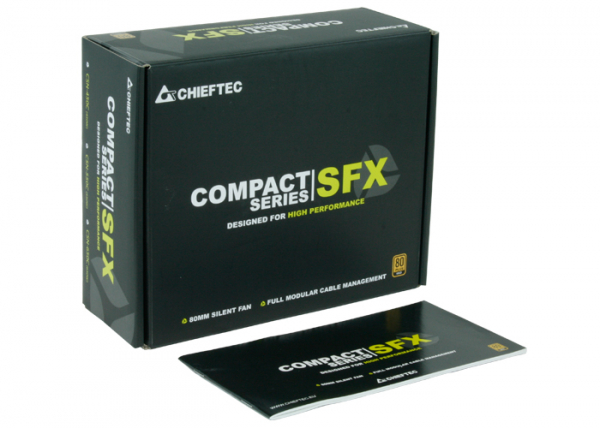 SURSA CHIEFTEC 550 (real), SFX, modulara, fan 8cm, certificare 80PLUS Gold, 1x CPU 8, 2x PCI-E (6+2), 4x SATA "CSN-550C" [4]
