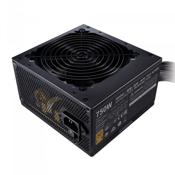 SURSA COOLER MASTER  750W (real), MWE 750 Bronze 230V V2, silent HDB fan 120mm, 80 Plus, 4x PCI-E (6+2), 6x S-ATA "MPE-7501-ACABW-BEU" [2]