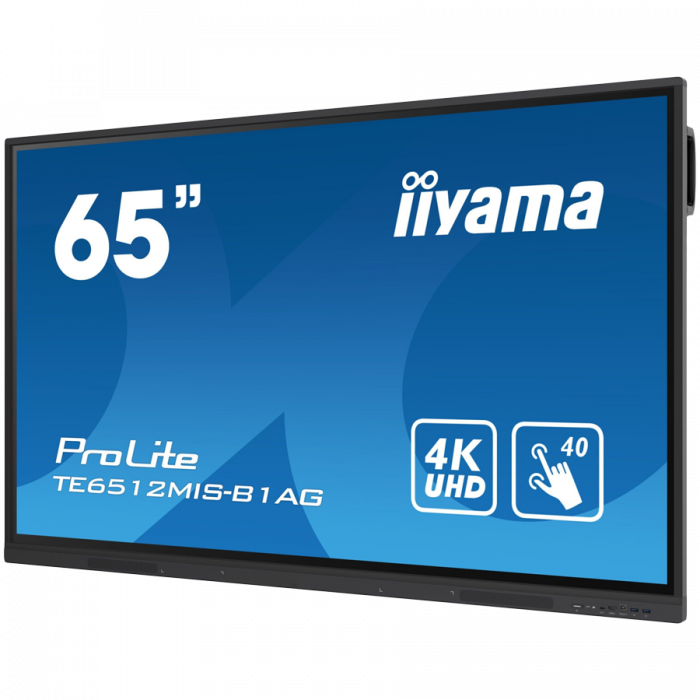 TE6512MIS-B3AG is an exceptional 4K UHD interactive display designed by iiyama to enhance collaboration, communication, and engagement. With key features like Zero Airgap LCD screen eliminating parall [3]