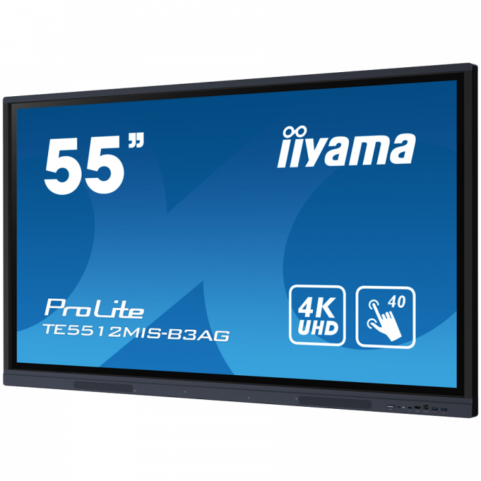 The TE5512MIS-B3AG is an exceptional 4K UHD interactive display designed by iiyama to enhance collaboration, communication, and engagement. With key features like Zero Airgap LCD screen eliminating pa [3]