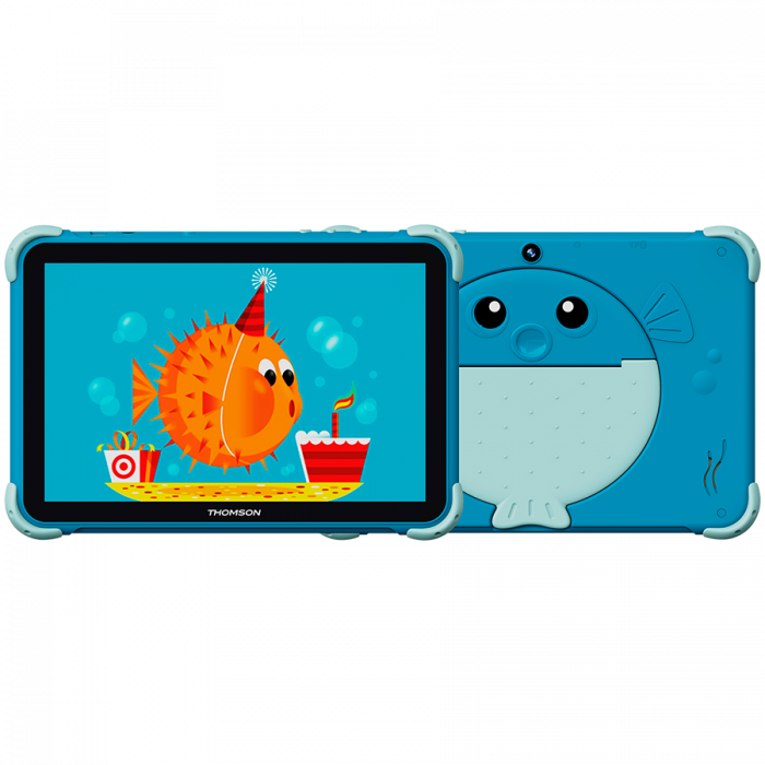 THOMSON TEO10-KID WiFi, 10.1-inch (1280X800) HD display, Quad Core MTK8168, 2 GB RAM, 32 GB ROM, 1xMicroSD, 1xUSB TypeC, 0.3MP front camera, 2.0MP rear camera, WiFi AC, BT 5.0, 5000mAh 3.7V battery, P [4]