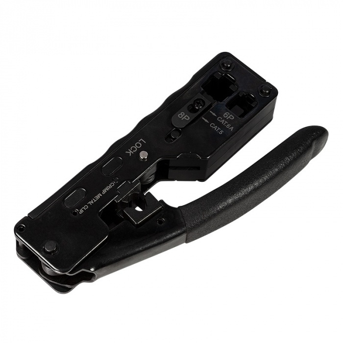 TRUSA scule retelistica, LOGILINK, functii: testare cablu, sertizare mufe, deziz. cablu, sertiz. cablu (punch down), taiere cablu. 4 prod.: tester cablu, cleste sertizare mufe, unealta punch down (ser [3]
