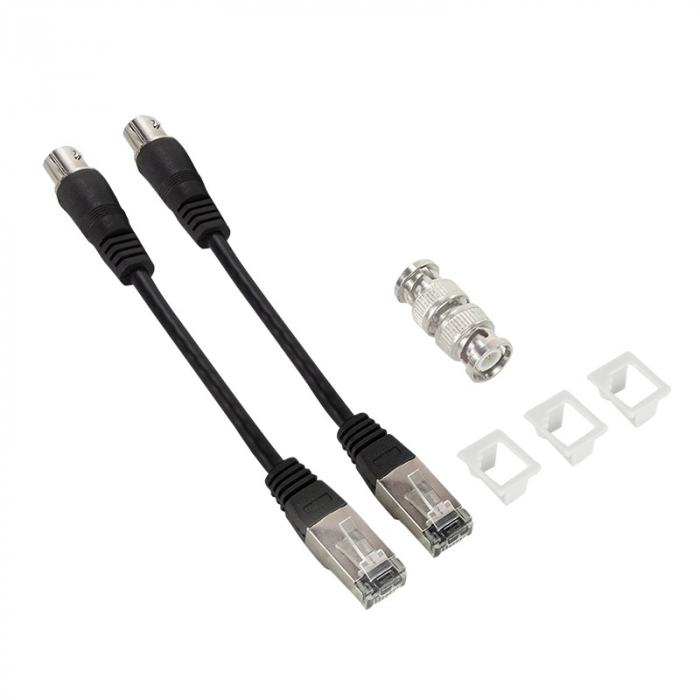 TRUSA scule retelistica, LOGILINK, functii: testare cablu, sertizare mufe, deziz. cablu, sertiz. cablu (punch down), taiere cablu. 4 prod.: tester cablu, cleste sertizare mufe, unealta punch down (ser [6]