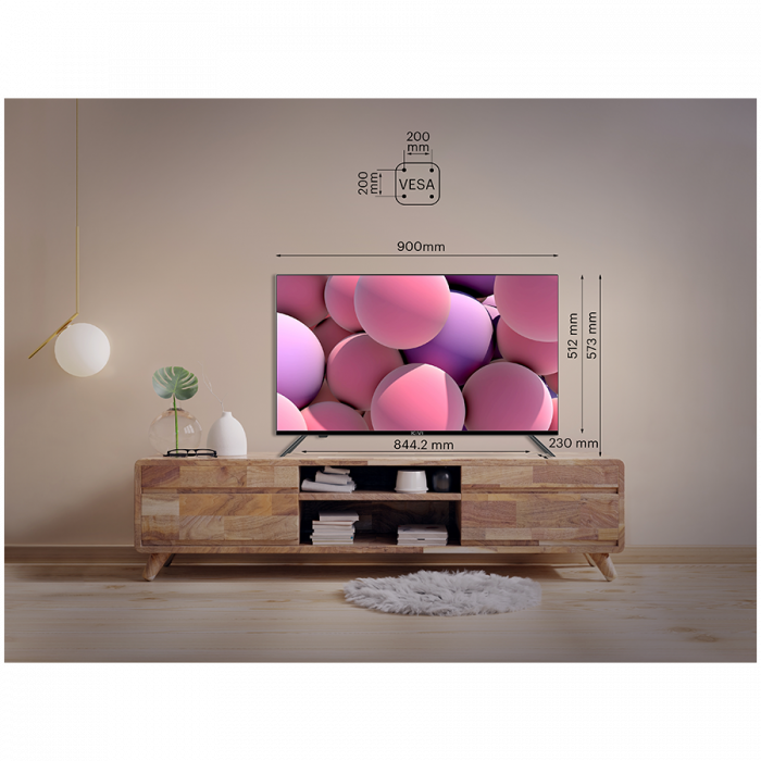 40', FHD, Google Android TV, Black, 1920x1080, 60 Hz, , 2x8W, 41 kWh/1000h , BT5, HDMI ports 3, 24 months [5]