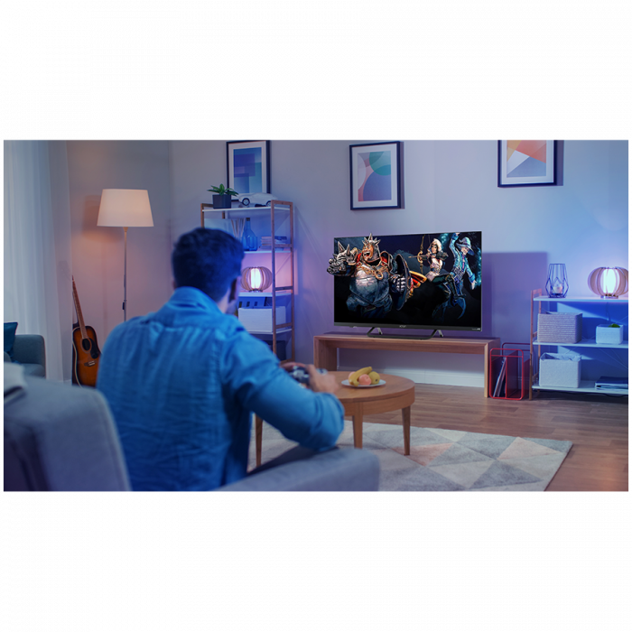 32', HD, Google Android TV, White, 1366x768, 60 Hz, Sound by JVC, 2x8W, 33 kWh/1000h , BT5, HDMI ports 3, 24 months [15]