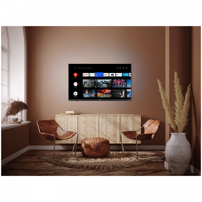 32', FHD, Android TV 11, Black, 1920x1080, 60 Hz, Sound by JVC, 2x8W, 27 kWh/1000h , BT5.1, HDMI ports 3, 24 months [13]