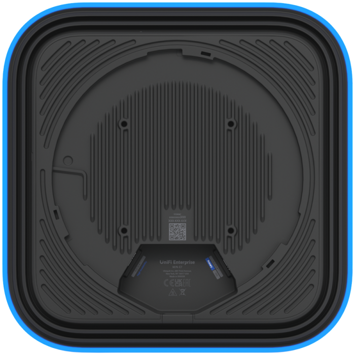 Ubiquiti E7-EU Enterprise-grade, indoor access point with 10-stream WiFi 7 performance, a 10 GbE uplink, and a redundant GbE port for high availability [4]