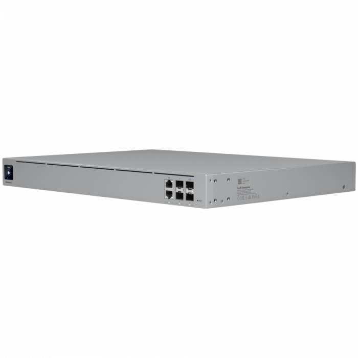 Ubiquiti Enterprise-grade 25 Gbps UniFi Cloud Gateway with three WAN ports, high availability, and a full suite of advanced routing and security features [2]