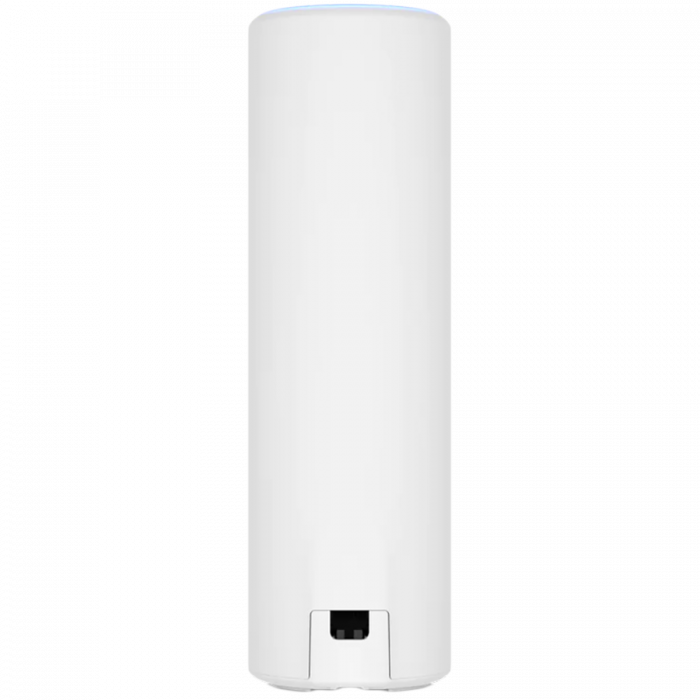 Ubiquiti U6-MESH indoor/outdoor WiFi 6 access point designed for mesh applications, 140 m2 coverage, 300+ connected devices, 4x4 MIMO, IPX5, 573.5 Mbps on 2.4 GHz and 4.8 Gbps on 5 GHz, PoE adapter in [3]