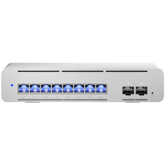 Ubiquiti Layer 3 Etherlighting USW-Pro-XG-8-PoE-EU (8) 10 GbE and (2) 10G SFP+ ports [1]