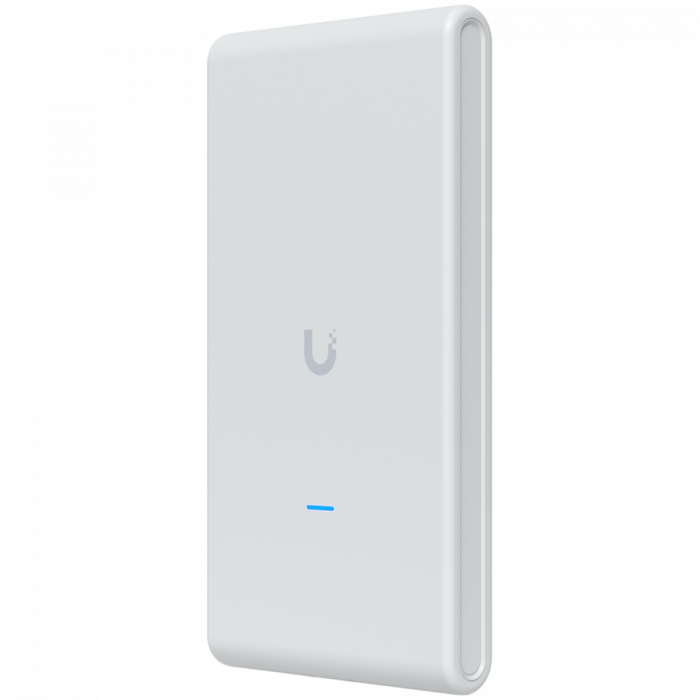 Ubiquiti U6-Mesh-Pro-EU Indoor/outdoor WiFi 6 AP with 4 spatial streams, an integrated super antenna, and a gigabit passthrough port [2]