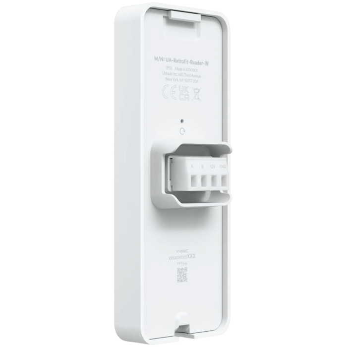 Ubiquiti UA-Retrofit-Reader-W Indoor/outdoor OSDP reader with NFC Card and Touch Pass support, compatible with the UniFi Retrofit Hub using existing cabling, White [4]
