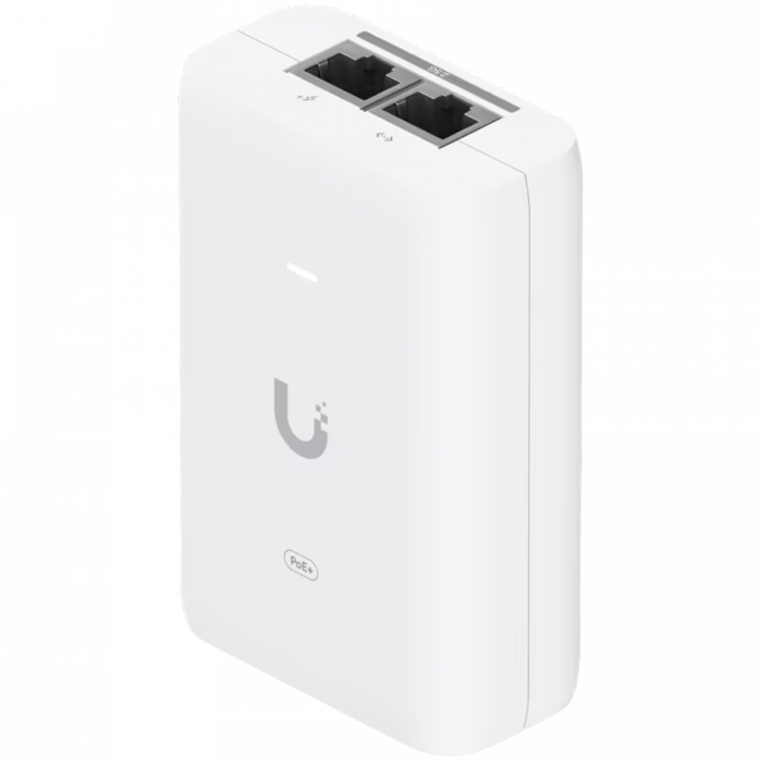 Ubiquiti UACC-PoE+-2.5G 30W of PoE+ adapter for UniFi PoE+ devices, reduce dependency on PoE switch power, and provide a Multi-Gigabit LAN connection [1]