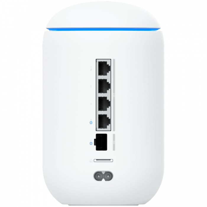 Ubiquiti UniFi UDR7 Dream Router 7 Desktop 10G Cloud Gateway with integrated WiFi 7, PoE switch, microSD storage, and full UniFi application support, 10G SFP+ and (1) 2.5 GbE RJ45 WAN port, 64 GB micr [3]