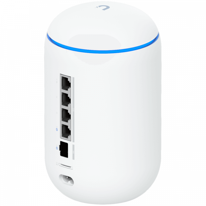 Ubiquiti UniFi UDR7 Dream Router 7 Desktop 10G Cloud Gateway with integrated WiFi 7, PoE switch, microSD storage, and full UniFi application support, 10G SFP+ and (1) 2.5 GbE RJ45 WAN port, 64 GB micr [4]