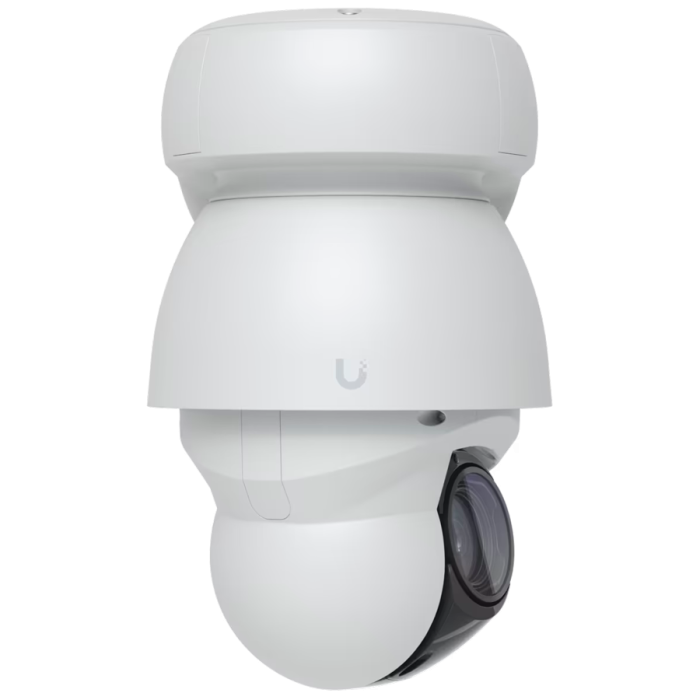 Ubiquiti UVC-AI-PTZ-W Industrial-grade 4K PoE++ PTZ camera with enhanced AI capabilities, 22x optical zoom, and long-range adaptive IR LED night vision [3]