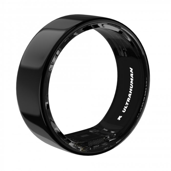 Ultrahuman Ring Air - Smart Ring, Charger, USB Cable / Size-06- Aster_Air_Black [5]