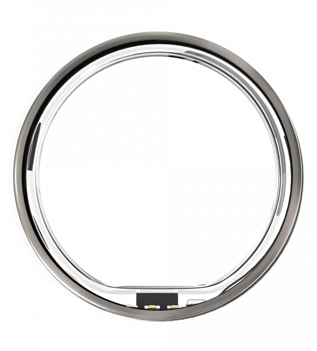 Ultrahuman Ring Air - Smart Ring, Charger, USB Cable / Size-06- Raw_Titanium [4]
