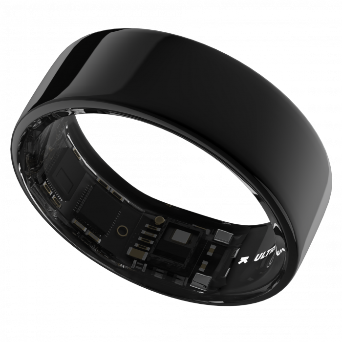Ultrahuman Ring Air - Smart Ring, Charger, USB Cable / Size-07- Aster_Air_Black [1]