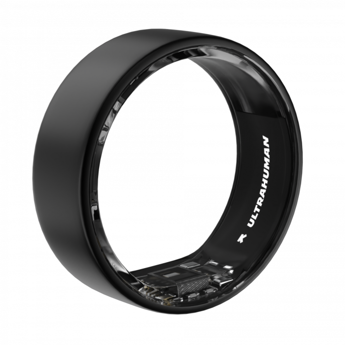 Ultrahuman Ring Air - Smart Ring, Charger, USB Cable / Size-09- Matt_Grey [4]