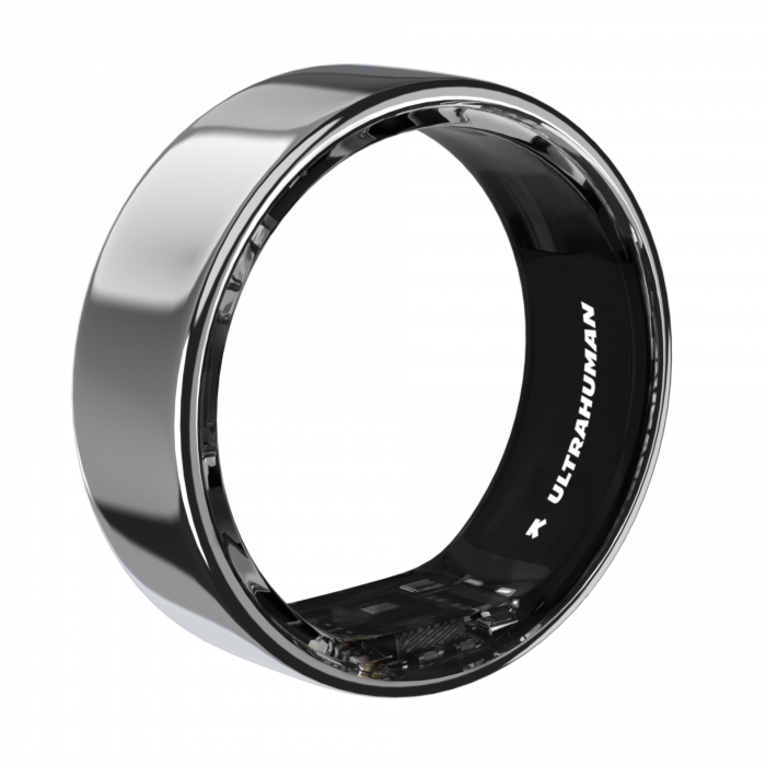 Ultrahuman Ring Air - Smart Ring, Charger, USB Cable / Size-13- Air_Silver [5]