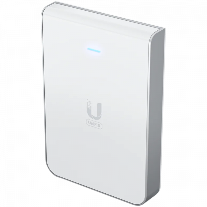 UniFi6 In-Wall. Wall-mounted WiFi 6 access point with a built-in PoE switch. [3]