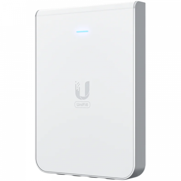 UniFi6 In-Wall. Wall-mounted WiFi 6 access point with a built-in PoE switch. [2]