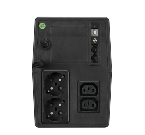 UPS FORTRON Line Int. cu management, LCD,   600VA/ 360W, AVR, 2 x socket Schuko, display LCD, 1 x baterie 12V/7Ah, conector USB, combo RJ11/RJ45, "iFP600" "PPF3602700"  (include TV 3.5lei) [2]