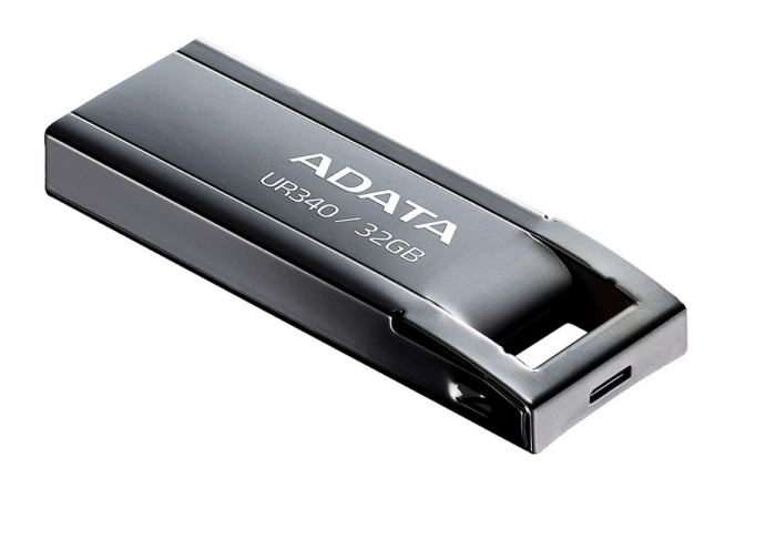USB UR340 32GB BLACK METALIC, "AROY-UR340-32GBK" [3]