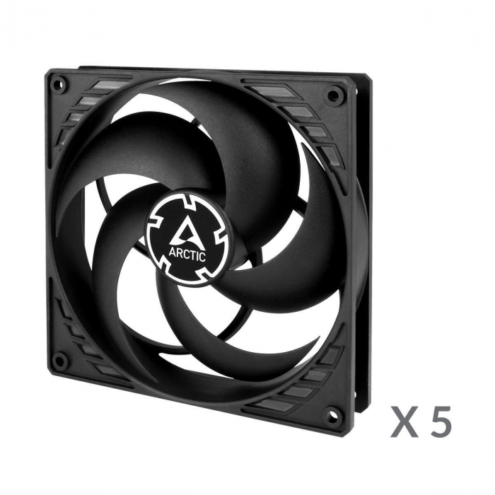 VENTILATOR ARCTIC PC 140x140x27 mm,  \\"P14 - 5 pack\\", high static pressure \\"ACFAN00136A\\" [2]