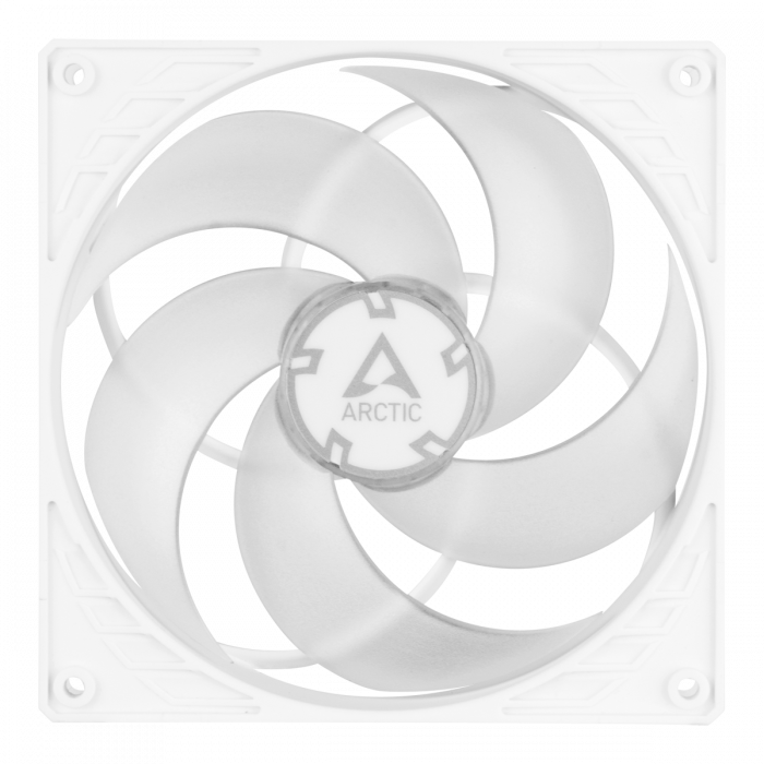 VENTILATOR ARCTIC PC 140x140x27 mm, \\"P14 PWM PST\\", w/ PWM & cablu PST, low noise FD bearing, high static pressure, white/transparent \\"ACFAN00221A\\" [2]