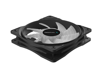 VENTILATOR DEEPCOOL PC 120x120x25 mm, "DP-FLED-RF120-RD", 4 red LED, Hydro Bearing, "RF120R" "DP-FLED-RF120-RD" [3]