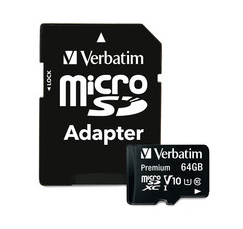 VERBATIM 44084 MICRO SDXC 64GB C10 "44084" (include TV 0.03 lei) [2]