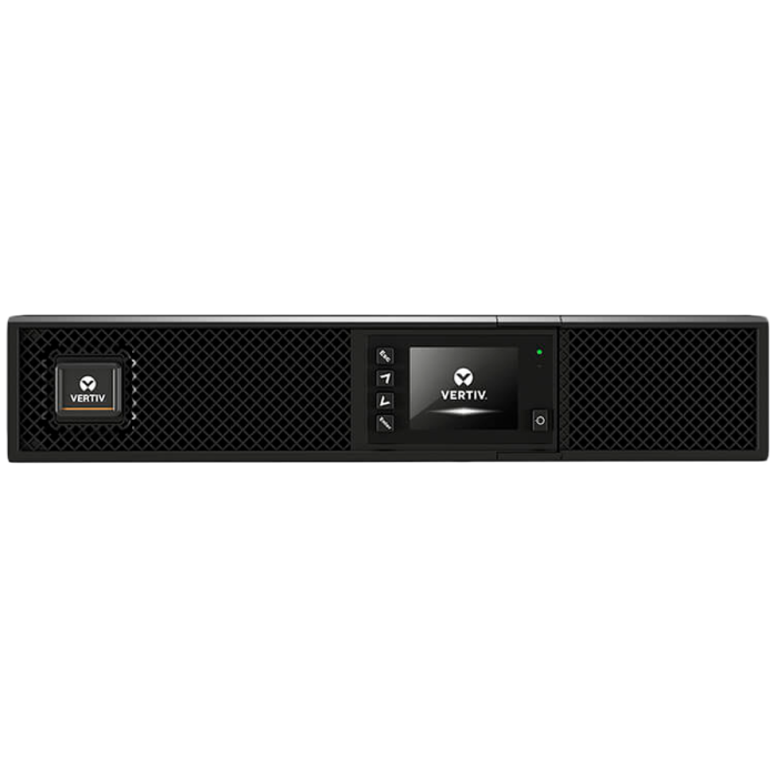 Vertiv Liebert GXT5 1ph UPS, 1.5kVA, input plug IEC C14 inlet, 2U, output - 230V, output socket groups (8)C13, rackmount kit, 3-year warranty [2]