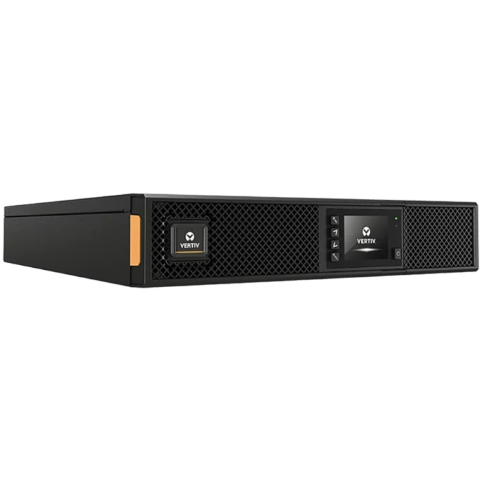 Vertiv Liebert GXT5 1ph UPS, 3kVA, input plug IEC C20 inlet, 2U, output - 230V, output socket groups (6)C13 & (1)C19, rackmount kit, 3-year warranty [2]